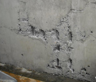 damage concrete picture